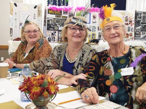 The Women's Institute convention held in Harrowsmith was the hep place to be on October 17.